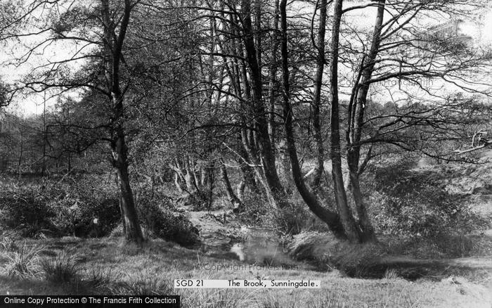 Photo of Sunningdale, The Brook c.1955