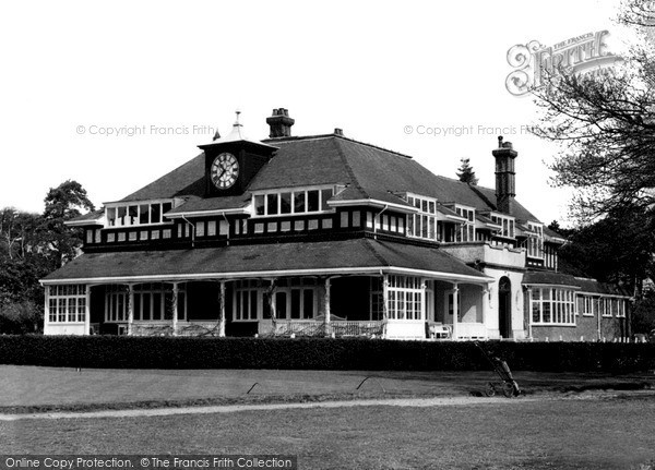 Photo of Sunningdale, The Club House c.1960