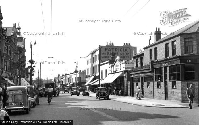 Photo of Surbiton, Brighton Road c.1955