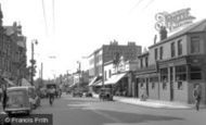 Surbiton, Brighton Road c1955