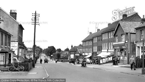 Photo of Surbiton, Hook Road c.1955