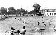 Surbiton, Swimming Pool c1955