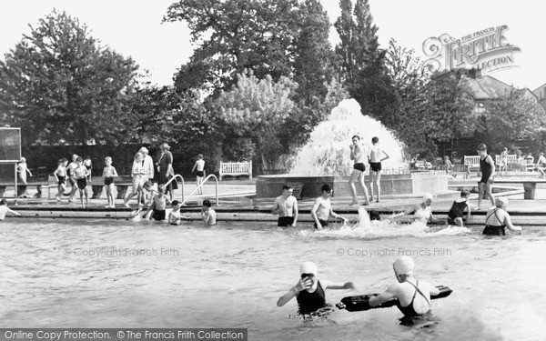 Photo of Surbiton, The Lagoon c.1955
