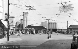 Surbiton, the Station c1955