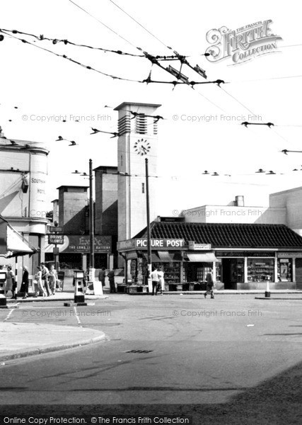 Photo of Surbiton, The Station c.1955