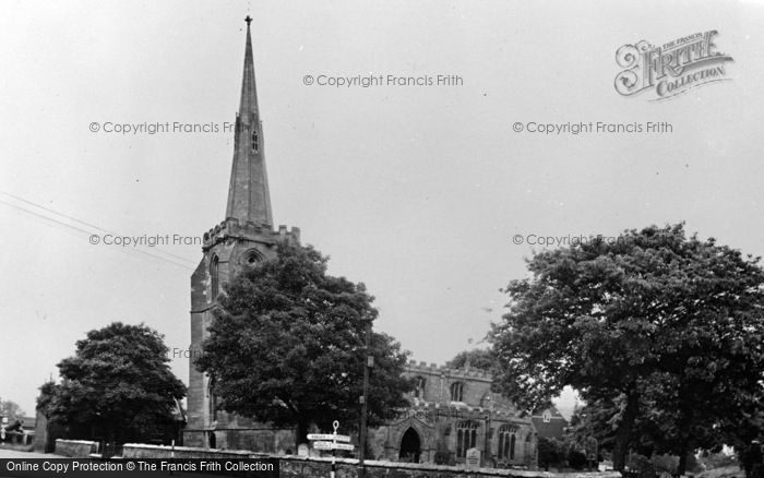 Photo of Surfleet, Leaning Tower Of St Laurence c.1955