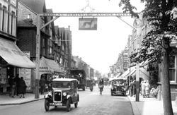 Anchor Tavern Sign, High Street 1932, Sutton