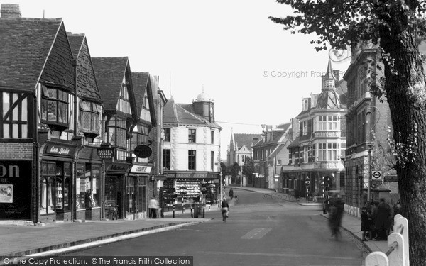 Photo of Sutton, Cheam Road c.1955