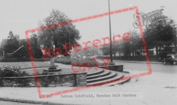 Beeches Walk Gardens c.1965, Sutton Coldfield