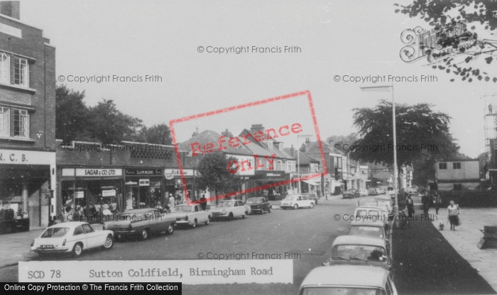 Photo of Sutton Coldfield, Birmingham Road c.1965