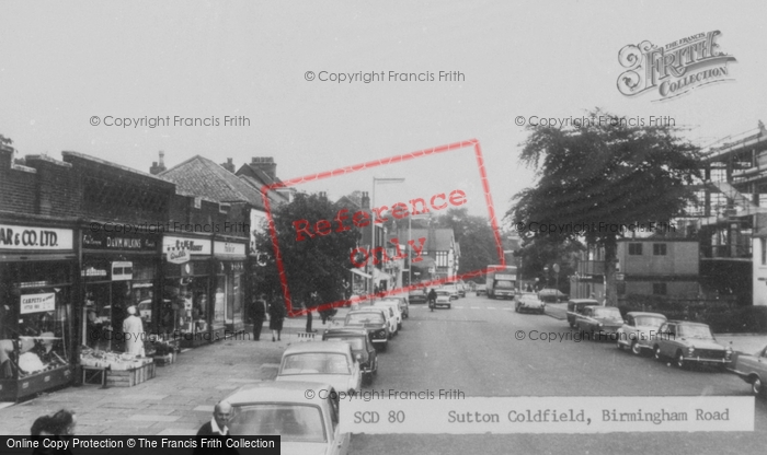 Photo of Sutton Coldfield, Birmingham Road c.1965