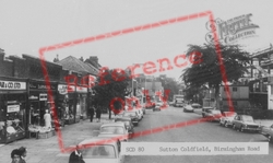 Birmingham Road c.1965, Sutton Coldfield