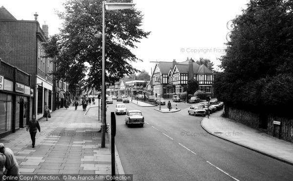 Photo of Sutton Coldfield, Birmingham Road c.1965