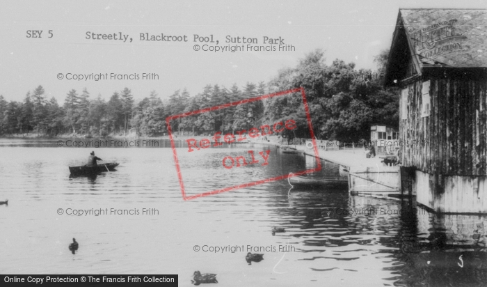 Photo of Sutton Coldfield, Blackroot Pool, Sutton Park c.1965
