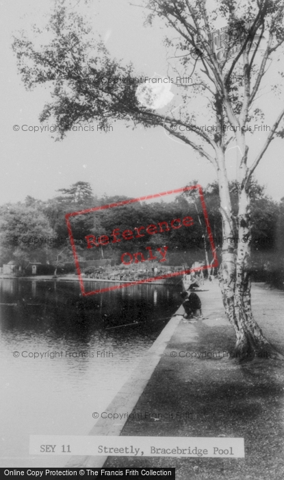 Photo of Sutton Coldfield, Bracebridge Pool, Sutton Park c.1960