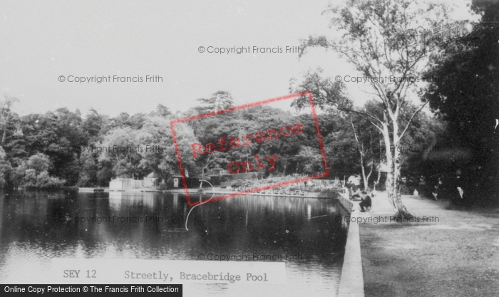 Photo of Sutton Coldfield, Bracebridge Pool, Sutton Park c.1960