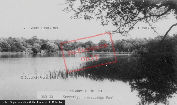 Photo of Sutton Coldfield, Bracebridge Pool, Sutton Park c.1960