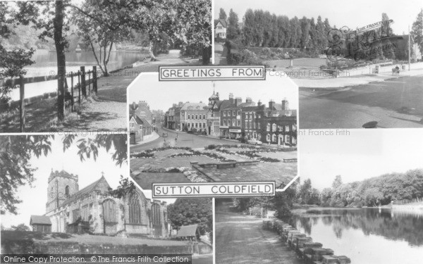 Photo of Sutton Coldfield, Composite c.1960