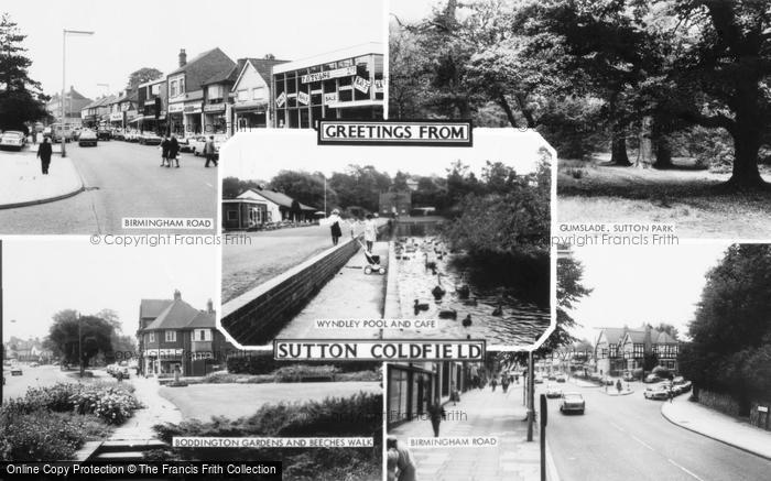 Photo of Sutton Coldfield, Composite c.1960
