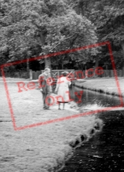 Couple In The Park c.1960, Sutton Coldfield