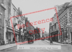 High Street c.1955, Sutton Coldfield