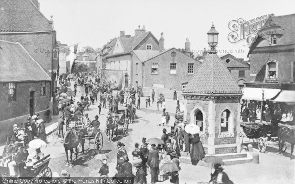 Photo of Sutton Coldfield, High Street, Diamond Jubilee Parade 1897