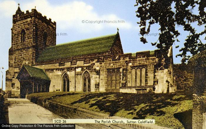 Photo of Sutton Coldfield, Holy Trinity Church c.1955