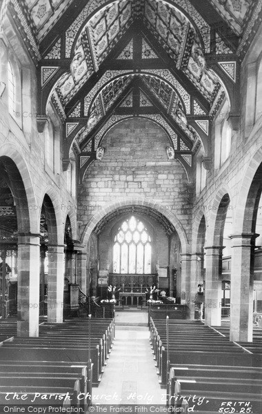 Photo of Sutton Coldfield, Holy Trinity Church Interior c.1955