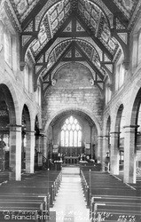 Holy Trinity Church Interior c.1955, Sutton Coldfield