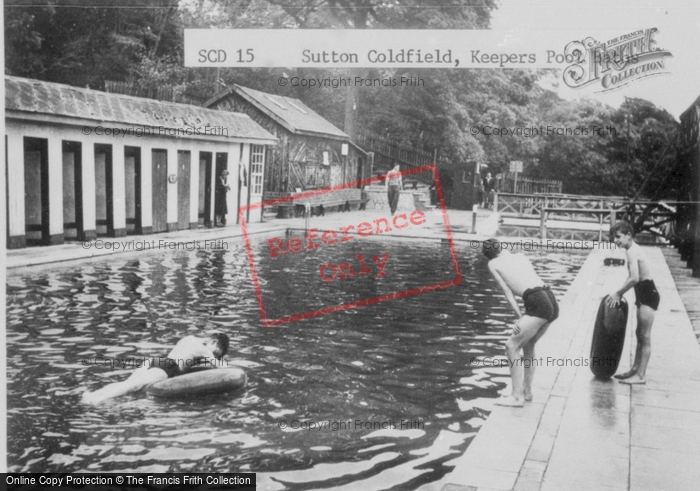 Photo of Sutton Coldfield, Keepers Pool Baths c.1950