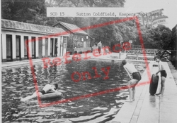 Keepers Pool Baths c.1950, Sutton Coldfield