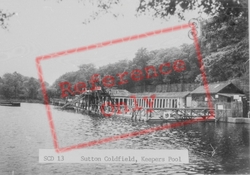 Keepers Pool c.1950, Sutton Coldfield