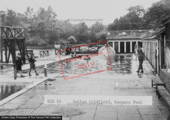 Photo of Sutton Coldfield, Keepers Pool c.1950