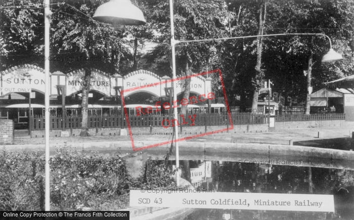 Photo of Sutton Coldfield, Miniature Railway c.1960