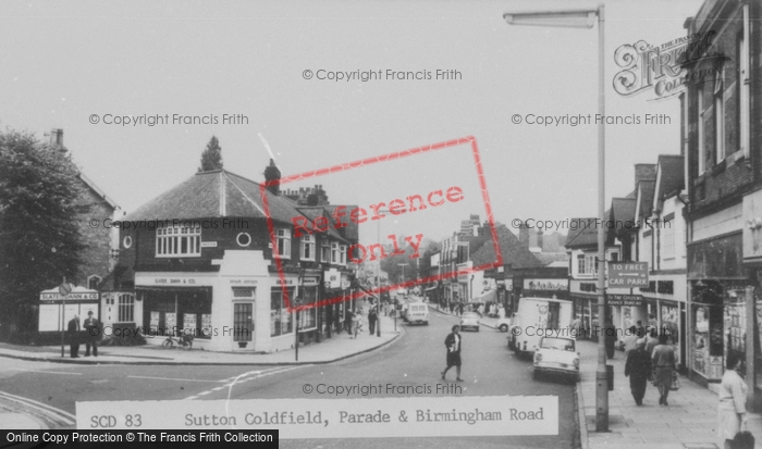 Photo of Sutton Coldfield, Parade And Birmingham Road c.1965