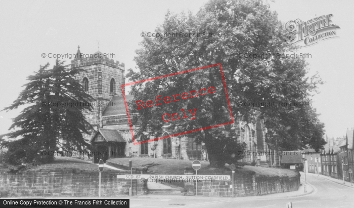 Photo of Sutton Coldfield, Parish Church c.1965