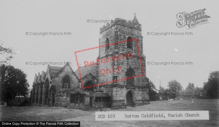 Photo of Sutton Coldfield, Parish Church c.1965