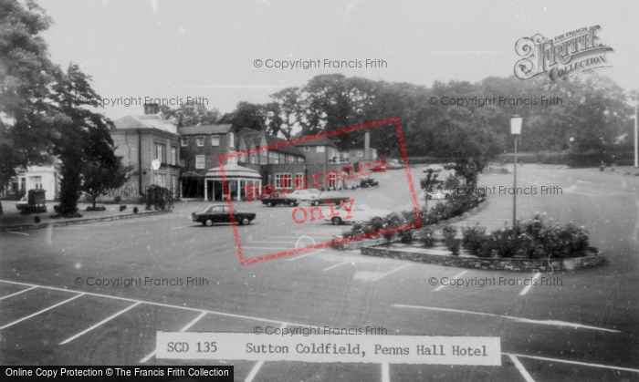 Photo of Sutton Coldfield, Penns Hall Hotel c.1965