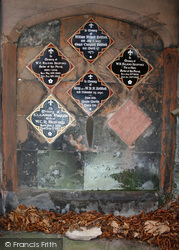 Plaques In The Lychgate, Coleshill Street 2005, Sutton Coldfield