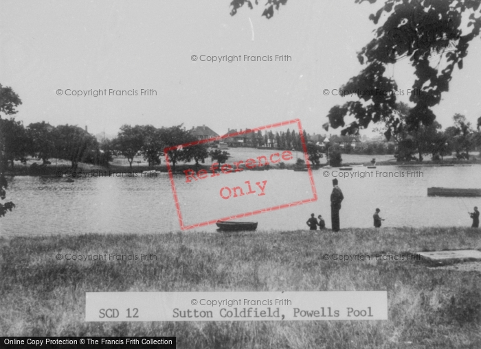 Photo of Sutton Coldfield, Powells Pool c.1950