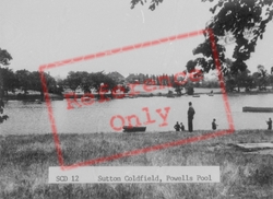 Powells Pool c.1950, Sutton Coldfield