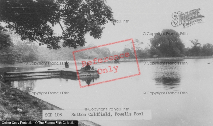 Photo of Sutton Coldfield, Powells Pool c.1965