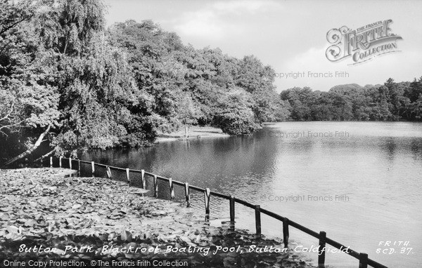 Photo of Sutton Coldfield, Sutton Park, Blackroot Boating  Pool c.1960