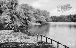 Sutton Park, Blackroot Boating  Pool c.1960, Sutton Coldfield