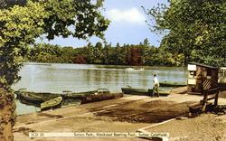 Sutton Park, Blackroot Boating Pool c.1960, Sutton Coldfield