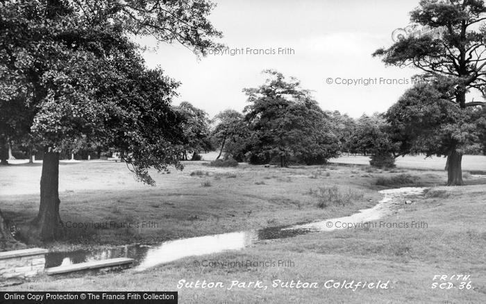 Photo of Sutton Coldfield, Sutton Park c.1955