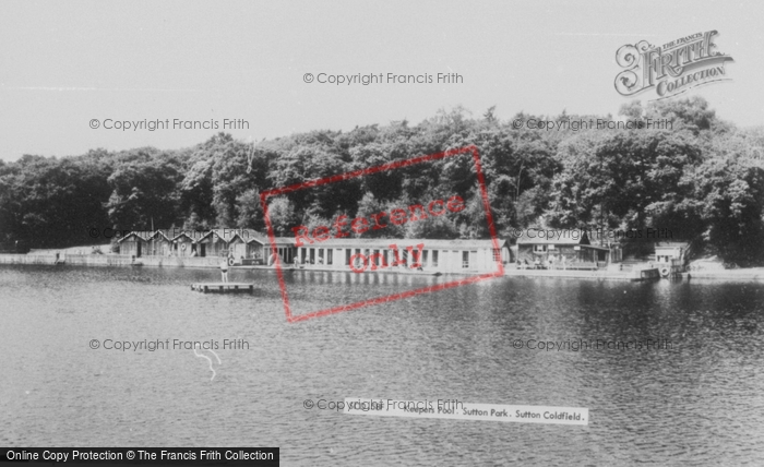 Photo of Sutton Coldfield, Sutton Park, Keepers Pool c.1960