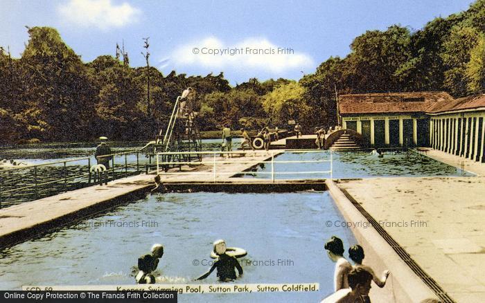 Photo of Sutton Coldfield, Sutton Park, Keepers Swimming Pool c.1960