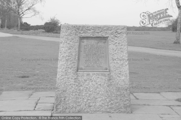 Photo of Sutton Coldfield, The Monument Marking The Jamboree 2005