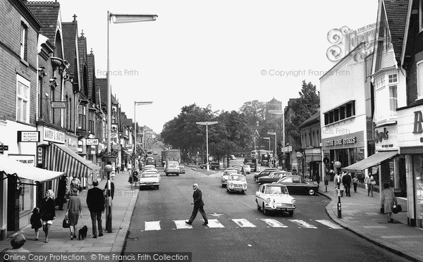 Photo of Sutton Coldfield, The Parade 1965